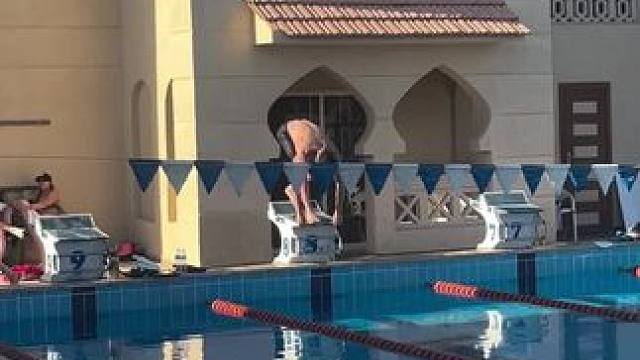 沉浸式欣赏蝶泳训练，标准动作太帅了吧！ #蝶泳 #游泳 #蝶泳训练 #游泳训练