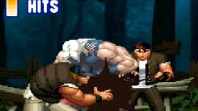 拳皇98C：克拉克胡丽亚必杀连抓，BOSS天国之门大招抢不过 #拳皇2002风云再起 #街机游戏 #