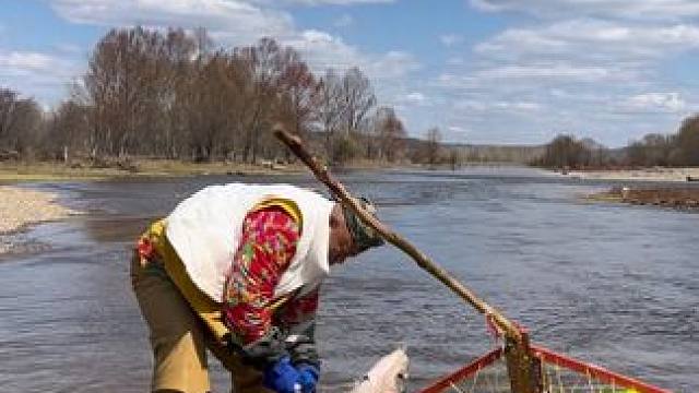 #三农户外捕鱼 #大鲤子鱼来了