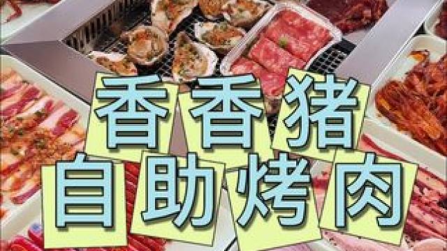 香香猪自助烤肉 这家店菜品品质真不错#自助 #自助烤肉 #烤肉 #烤肉真香 #本地人爱吃的店