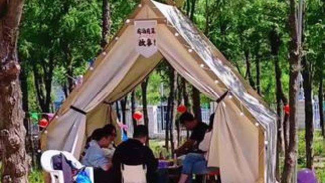 就在五环边上的北京房车园终于开放露营了！#踏青好去处 #露营 #童话森林