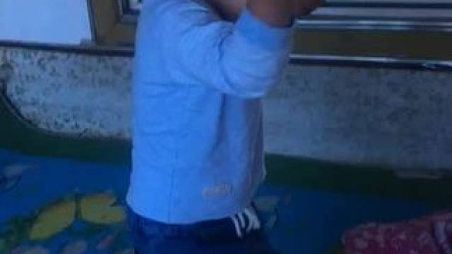 我儿子多少有点儿跳急眼了