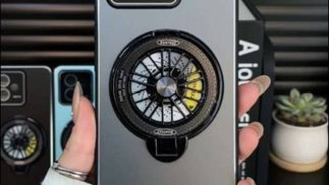 荣耀X60GT支架手机壳，合金背板，抗污不沾指纹，高清镜头膜 #荣耀x60gt手机壳#荣耀x60gt