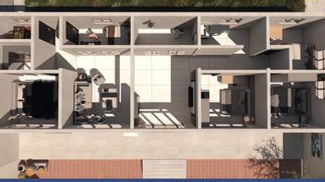 农村旧房改造 五间旧房并列式格局改造分离式格局#农村自建房 #农村旧房改造 #旧房改造