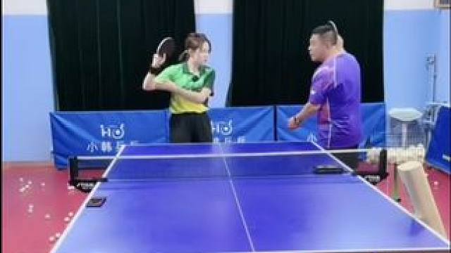发球教学 小韩老师乒乓球教学
