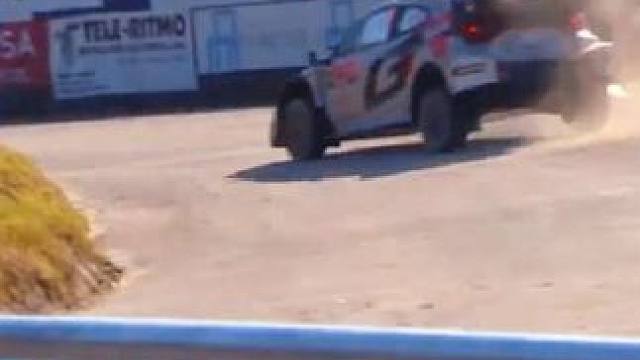 2025WRC葡萄牙站首秀，惊艳落地姿势燃爆全场！#wrc拉力赛