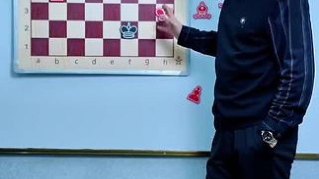 国际象棋逼和状态 #国际象棋 #陷阱 #思维格局 #逼和