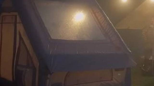 【无限露营】夫妻野外惬意露营 #沉浸式体验 #露营