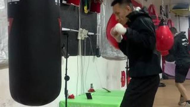 摆拳发力训练#拳击#拳击教学