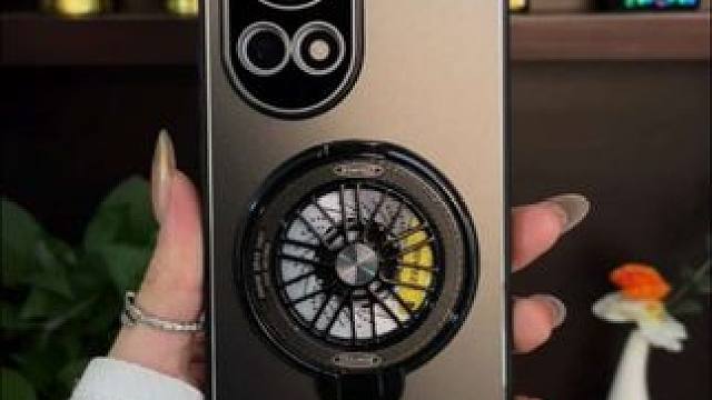 华为nova12pro合金手机壳，支架可横放竖放，带镜头膜 #华为nova12手机壳#华为nova1