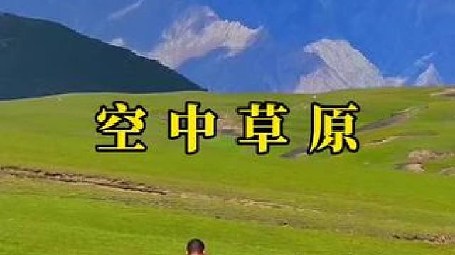 世间皆有万般苦，唯有风景解千愁。#治愈系风景 #空中草原