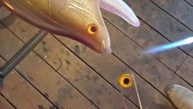 手工琉璃海鲜。 #琉璃 #琉璃工艺品 #神奇 #极度舒适 #解压视频