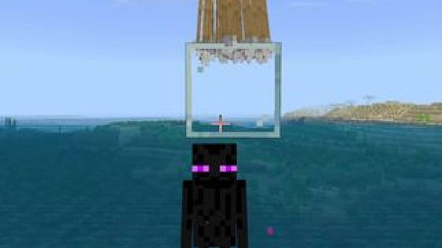 我的世界：一勺料汁但是是末影人！#我的世界 #mc不灭 #mc