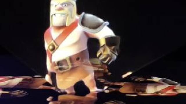 跨次元摸摸蛮王的头#部落冲突