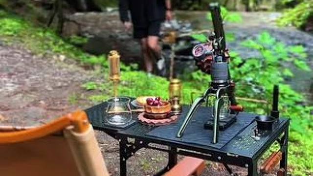 露营下午茶，谁能精致过这#露营报告