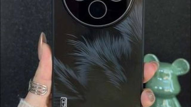 vivoX200pro星羽流光手机壳，高级羽纹设计，带镜头膜 #vivox200手机壳#vivox2