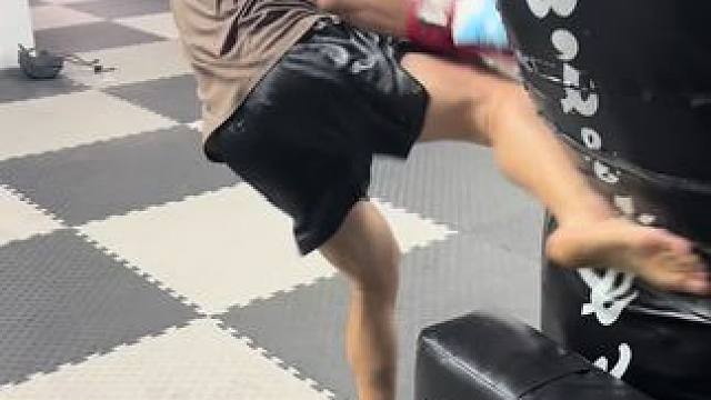 男儿当自强#泰拳 #打拳 #格斗  #唯有训练不可辜负 #尚武精神