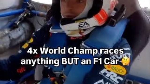 维斯塔潘啥车都会开 大脚车，小皮卡，肥皂盒车，洗地车，气垫车，水上巴吉...除了F1，潘子啥都能开～