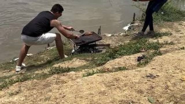 户外野餐 #越南美食 #户外烹饪 #异国美食 #老挝美食 #户外野餐