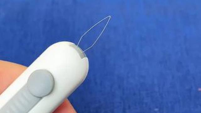 三合一穿针拆线器 小熊三合一穿针拆线器 奶油二合一穿针拆线器家用多功能便携式穿线器手工缝纫工具引线器