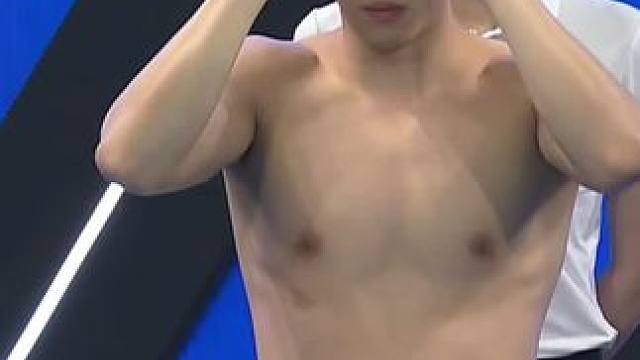 稍稍发力便是他人无法触及的高度，恭喜#潘展乐 以47.77″达A标夺得男子100米#自由泳 冠军#2