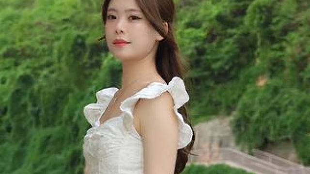 初恋小白花#初恋小白花穿搭 #小白裙穿搭 #今日ootd穿搭 #温柔风穿搭