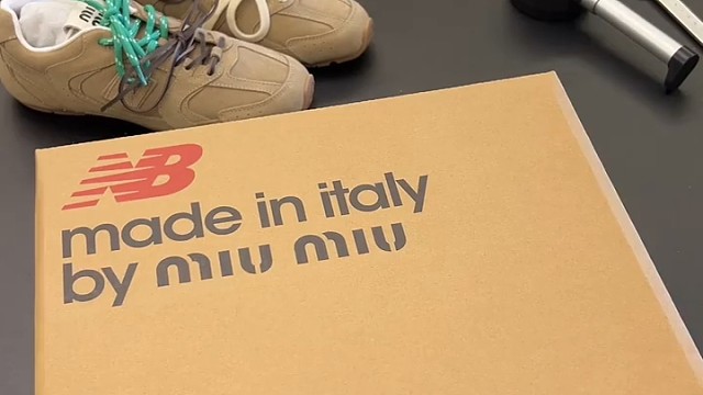 美到报警的白月光miumiu新款NB联名！联名系列 miumiumiumiu联名鞋