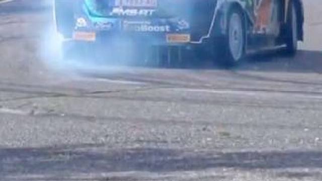 这个连续弯道秀把拉力赛的竞技魅力彰显得淋漓尽致，你能看出来第几个用时最短嘛#wrc拉力赛#漂移