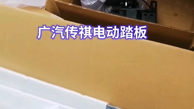 #广汽传祺电动踏板 #热门 #推荐 #导航中控雷达定速巡航电动折叠踏板智能大屏记录仪座套订做加工脚垫