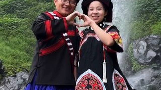 来到大凉山感受一下老年夫妻的浪漫 #少数民族风情