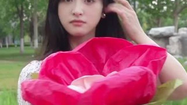 樱花树下站谁都美，沈月的爱给谁都热烈#沈月 #快乐的大人 #娱乐评论大赏