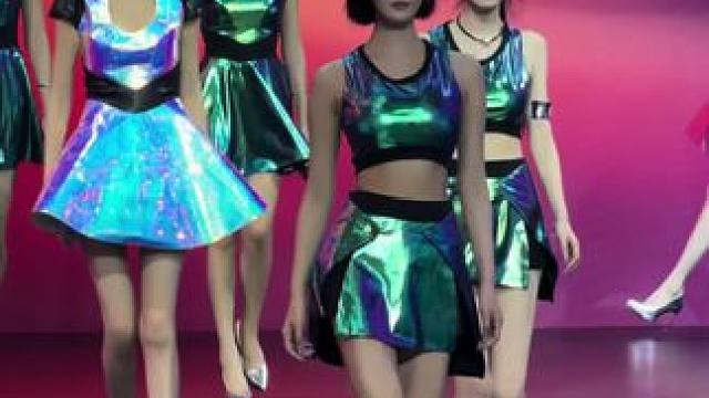 #美女模特#走秀