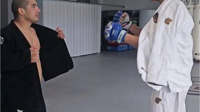 格斗的等级压制！#健身 #格斗 #巴西柔术#综合格斗#MMA豹哥