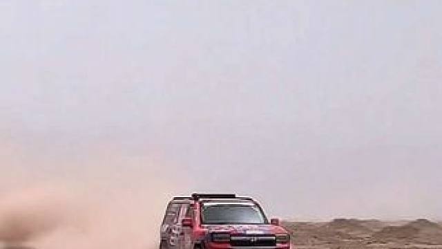 2025环塔拉力赛第四赛段 捷途纵横G700量产组两辆是第一第二名吗？#2025环塔拉力赛 #纵横G