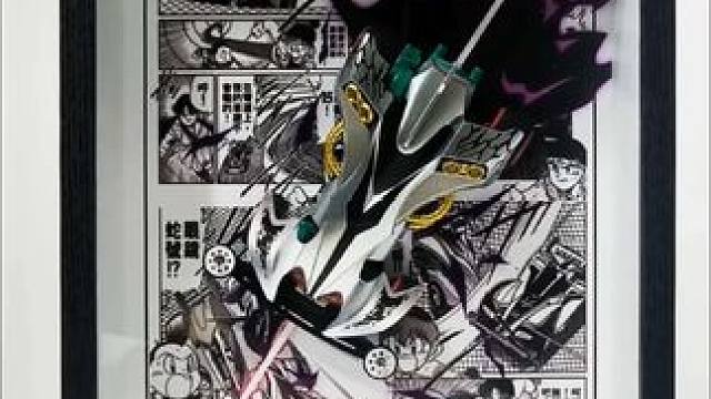 四驱车相框定制之魔鬼司令，老铁们要的来咯！ #四驱车 #四驱兄弟 #童年玩具 #童年回忆