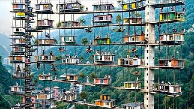 世界上最不可思议的10个人类居住地（1） #自然奇境科普季