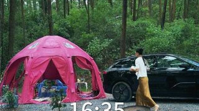 34岁未婚无娃下班在岚图知音6㎡床车洗澡过夜是种什么体验？
#打工人#露营#发疯日常#岚图知音 #A