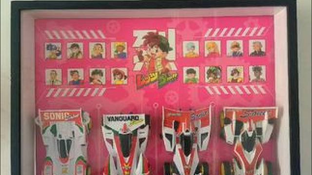 老板订的四驱车相框定制之星马烈4代同框，完工！感谢老铁支持！ #童年玩具 #童年回忆 #四驱车 #四