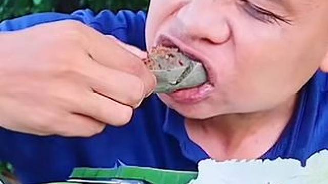 苦胆汁煮牛舌 #内容启发搜索 #美食 #泰国美食 #户外美食