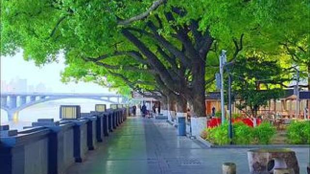 湘江风光带，城市滨水长廊。