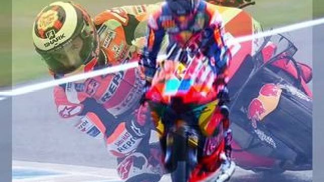 “三组末尾发车第一完赛，有着洛伦佐的号码99
号，像马奎斯那年在三组一样末尾发车第一完赛”#moto