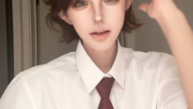 官方的回答 #短发 #变装 #小雨摇