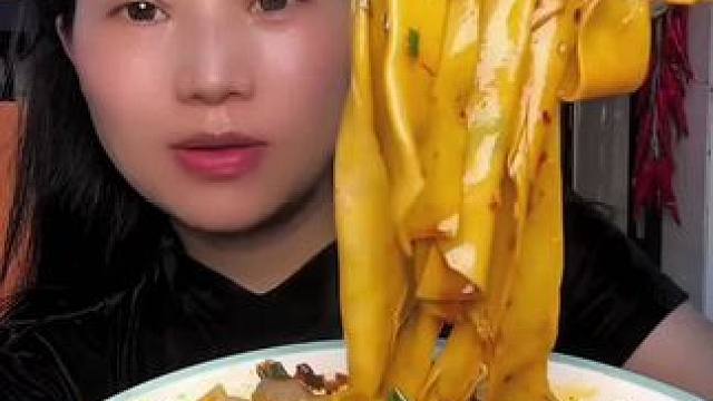 #美食分享 #大宽面 #吃货日常