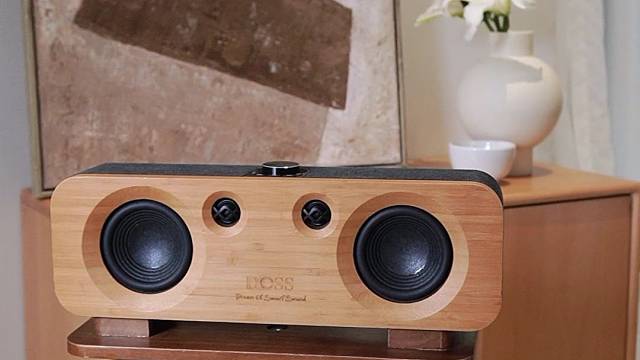 你的音响还在听个响？来试试这款原木桌面音响.全景声音效的包裹感太强了