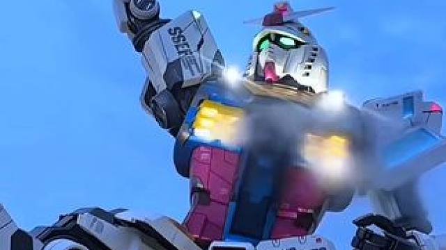 现大阪世博会高达馆门口的高达，不一定斩女，但一定斩男 仿佛来到了现实中的环太平洋，真的太酷了！ #大