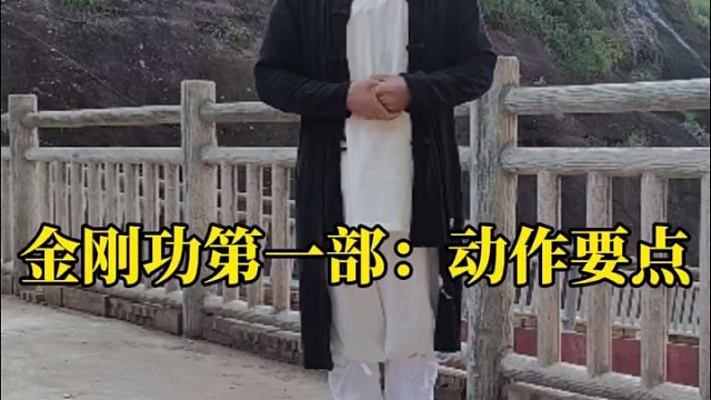 金刚功第一部：动作要点