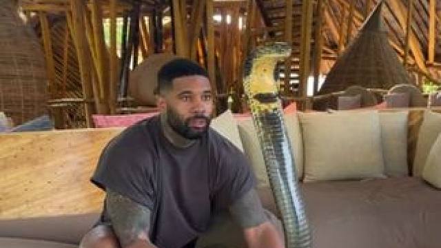 狠人戏耍大眼王 #国外视频分享 #专业操作请勿模仿 #野生动物零距离