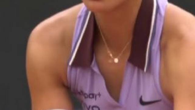 郑钦文6比3再赢一局，强势晋级法网32强#网球 #法国网球公开赛 #郑钦文晋级法网32强 #郑钦文