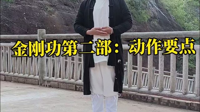 金刚功第二部：动作要点