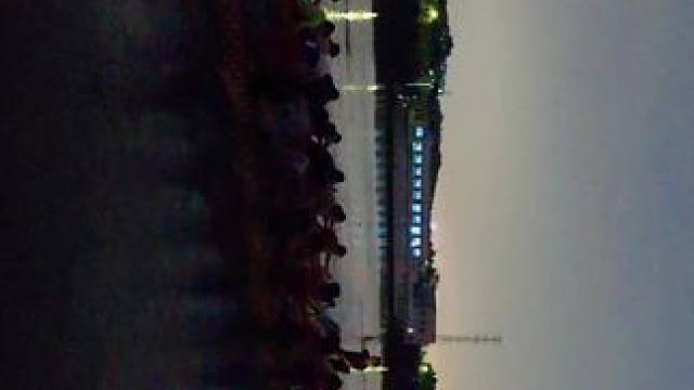 龙舟 成为东江月晚最独特一道风景 #龙舟